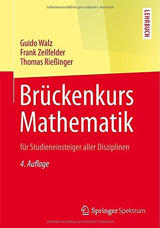 Brückenkurs Mathematik