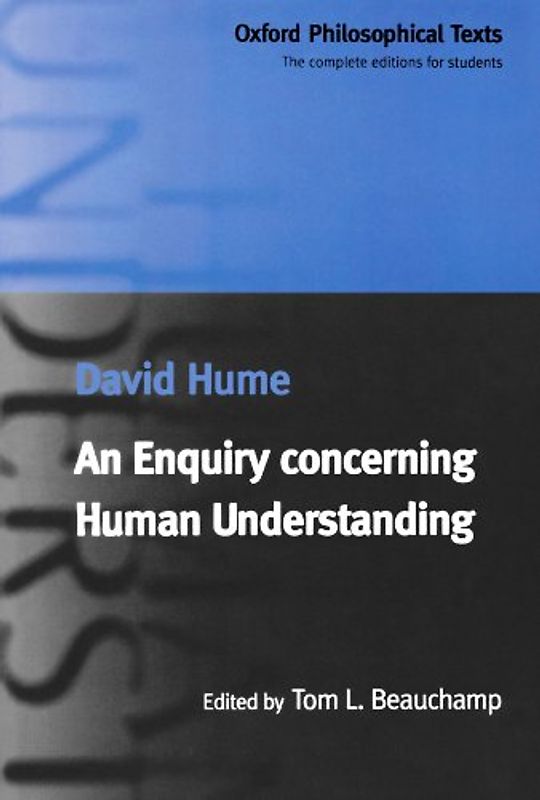 An Enquiry Concerning Human Understanding (Oxford Philosophical Texts)