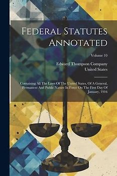 Federal Statutes Annotated