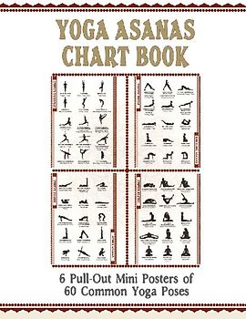 Yoga Asanas Chart Book