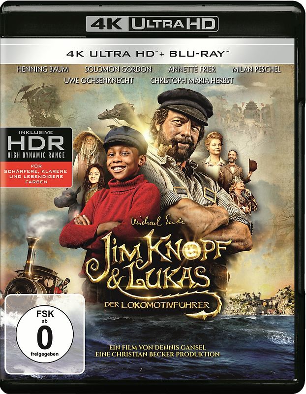 Jim Knopf & Lukas der Lokomotivführer [inkl. Blu-ray] 4K Ultra HD Blu-ray