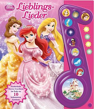 De-Luxe-Liederbuch, Disney Prinzessin, Lieblings-Lieder