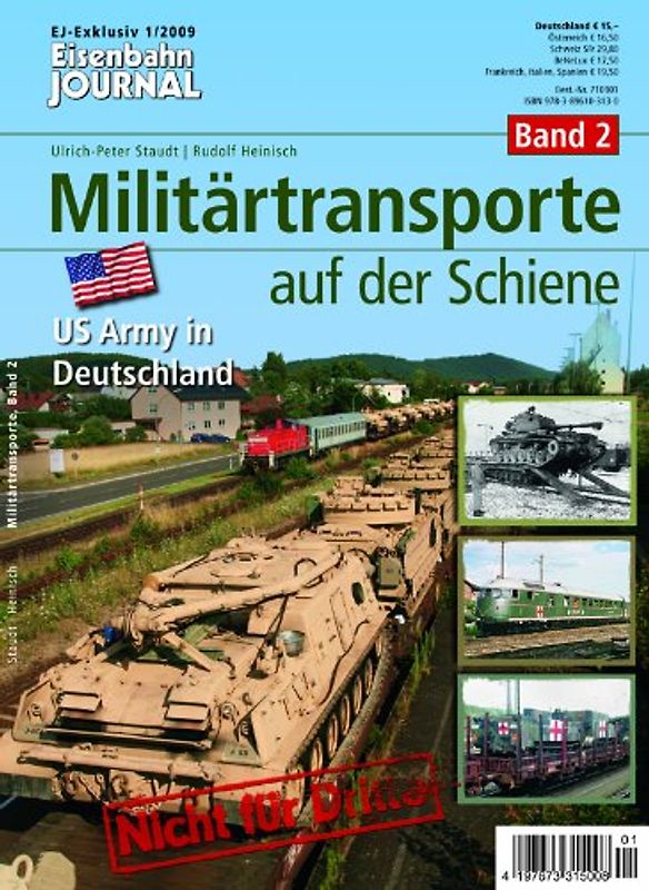 Militärtransporte auf der Schiene - Band 2