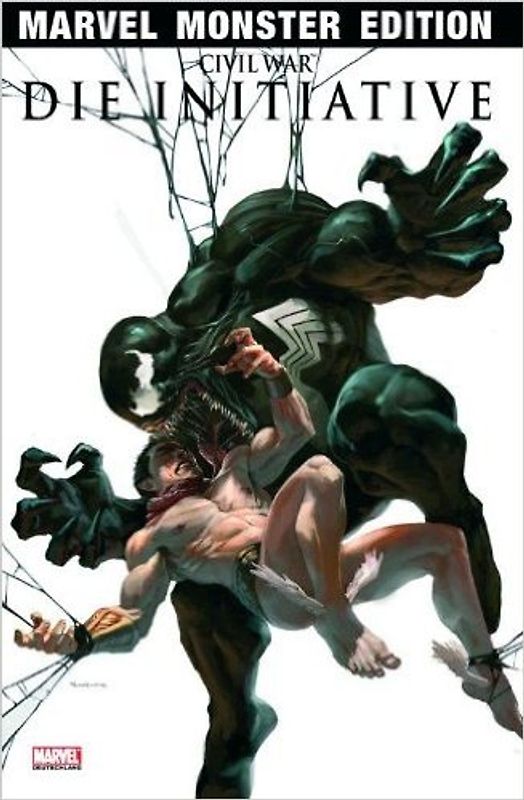 Marvel Monster Edition: Band 25 - Civil War- Die Inititiative 2 - Matt Cherniss [Broschiert]