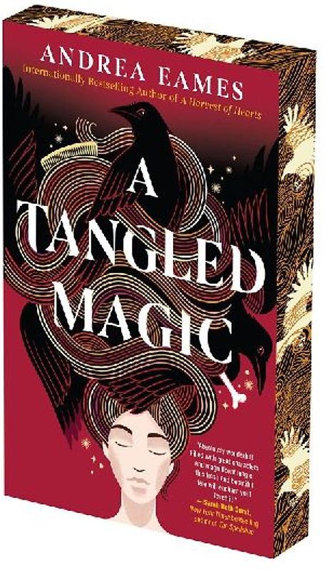 A Tangled Magic: Deluxe Stenciled Edges