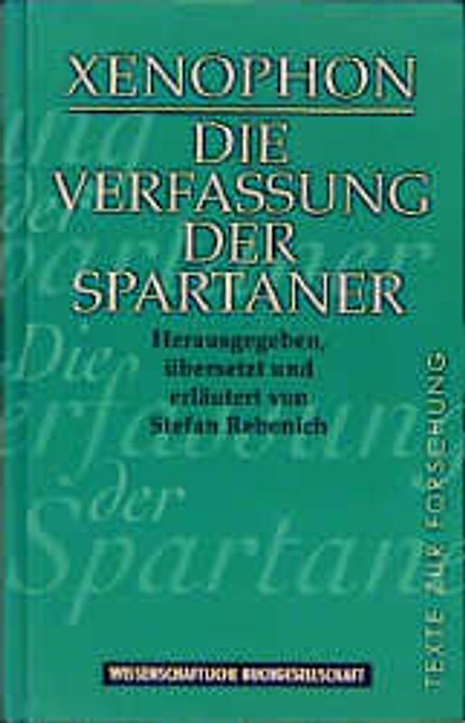 Die Verfassung der Spartaner