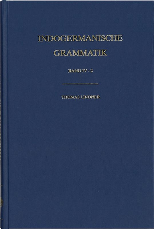 Indogermanische Grammatik, Bd IV: Wortbildungslehre (Derivationsmorphologie) / Komposition im Aufriß