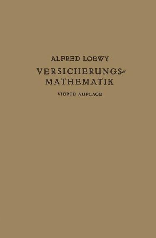Versicherungs-Mathematik