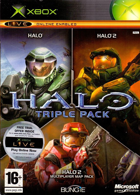Halo: Triple Pack [3 Discs, Internationale Version] Xbox