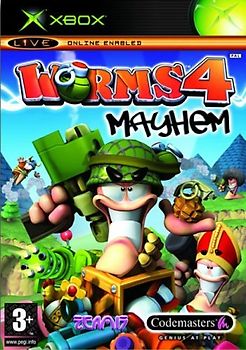 Worms 4: Mayhem  [Internationale Version] Xbox
