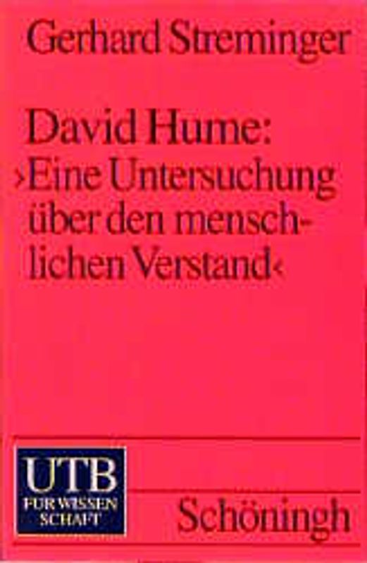 David Hume: Eine Untersuchung über den menschlichen Verstand