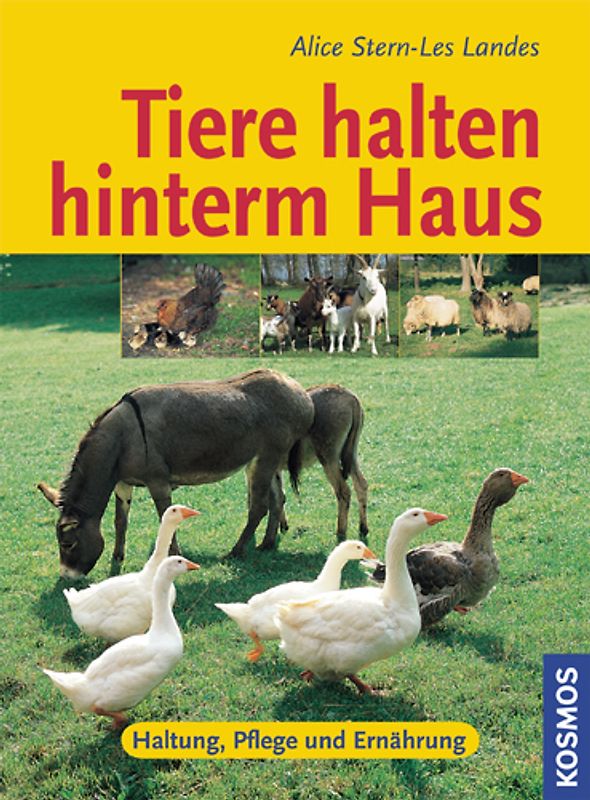 Tiere halten hinterm Haus