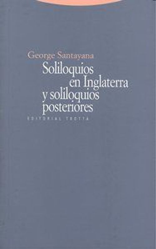 Soliloquios en Inglaterra y soliloquios posteriores
