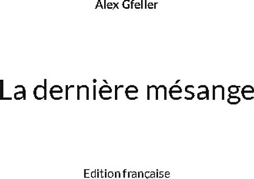 La dernière mésange