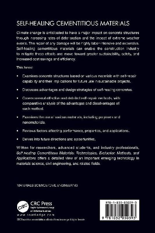 Self-Healing Cementitious Materials