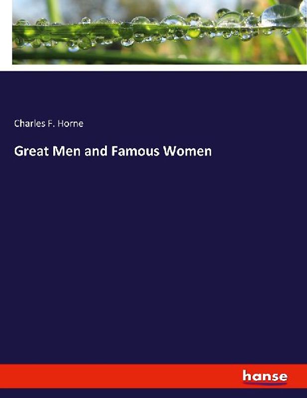 Great Men and Famous Women