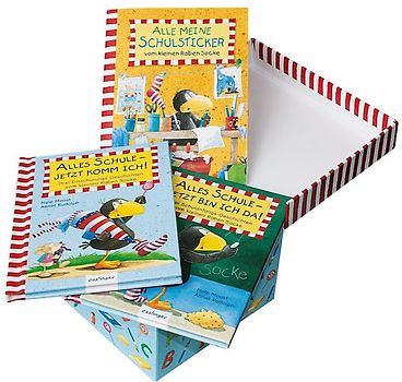 Der kleine Rabe Socke: Sockes rabenstarke Schul-Kiste