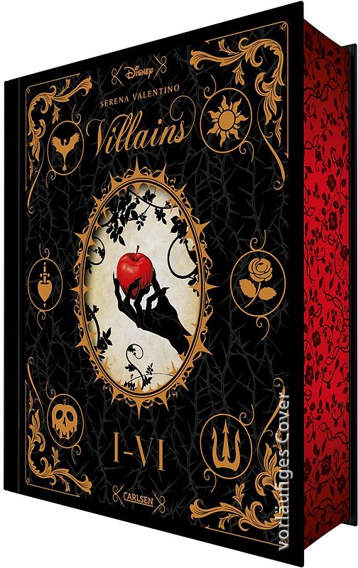 Disney Villains: Villains Band I-VI: Luxusausgabe mit Farbschnitt im düsteren Dark-Fantasy-Setting