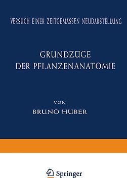 Grundzüge der Pflanzenanatomie