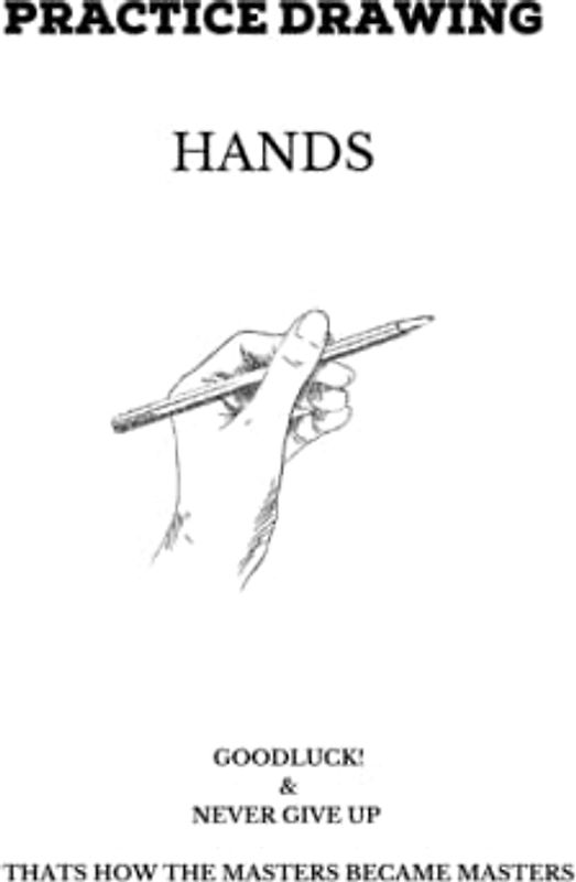 Practice drawing hands