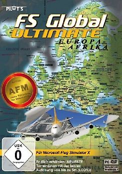Global Ultimate: Europa - Afrika [Flight Simulator X AddOn] PC Spiele