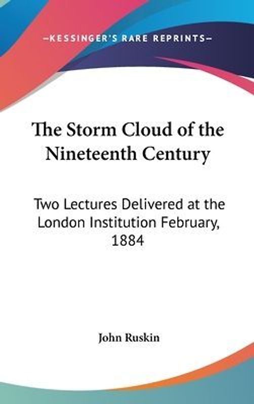 The Storm Cloud Of The Nineteenth Century