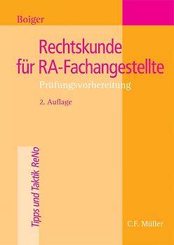 Rechtskunde für RA-Fachangestellte. Prüfungsvorbereitung
