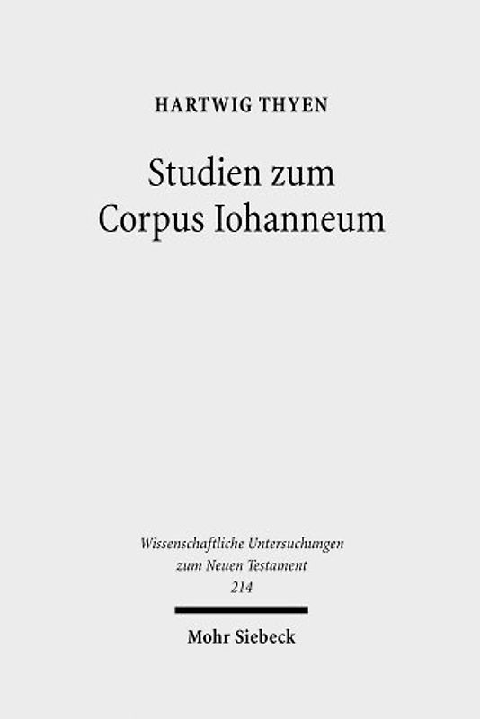 Studien zum Corpus Iohanneum