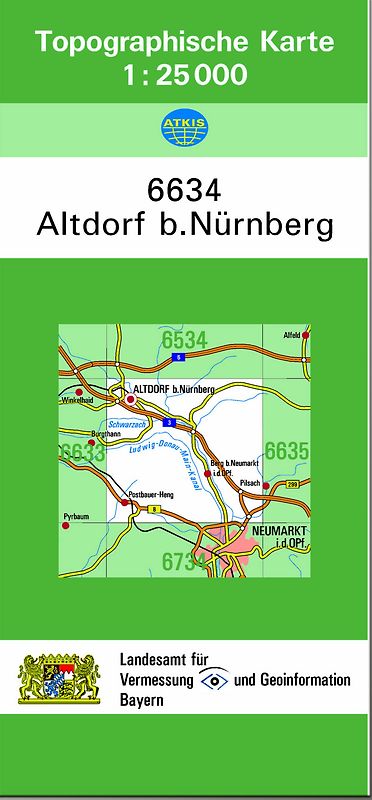 TK25 6634 Altdorf b.Nürnberg