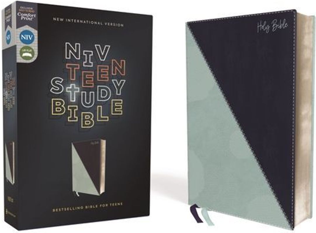 Niv, Teen Study Bible (for Life Issues You Face Every Day), Leathersoft, Teal, Comfort Print