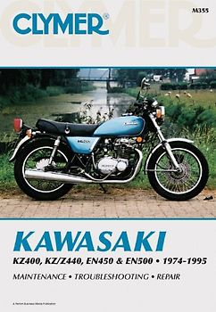 Kawasaki Kz400/Z440 En450/500 74-95: Clymer Workshop Manual - Penton
