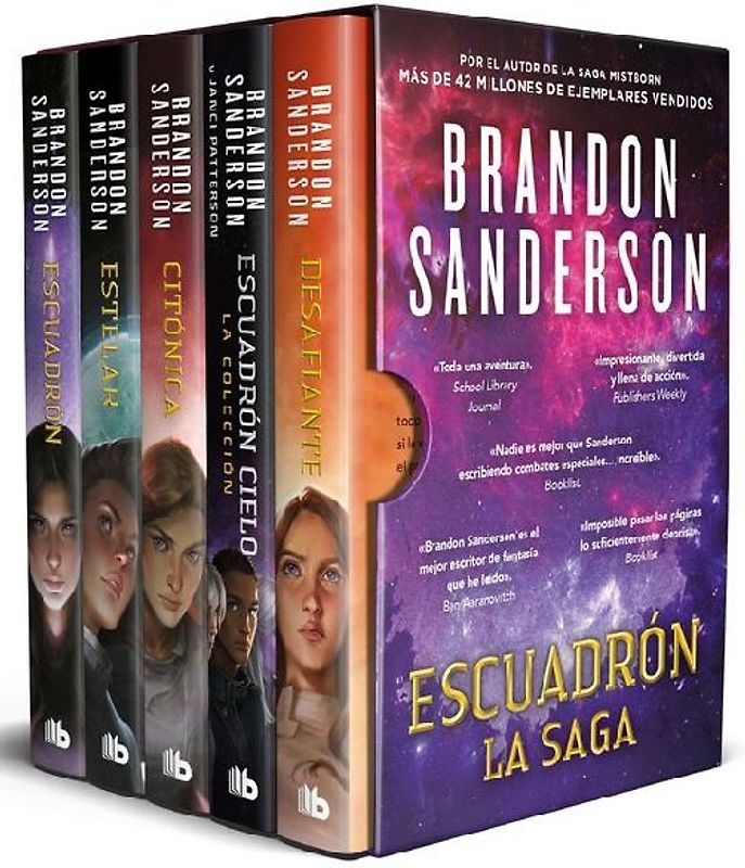 Estuche Escuadrón (Contiene: Escuadrón; Estelar; Citónica; Desafiante Y Escuadrón Cielo) / Skyward Boxed Set: Skyward; Starsight; Cytonic and Defiant