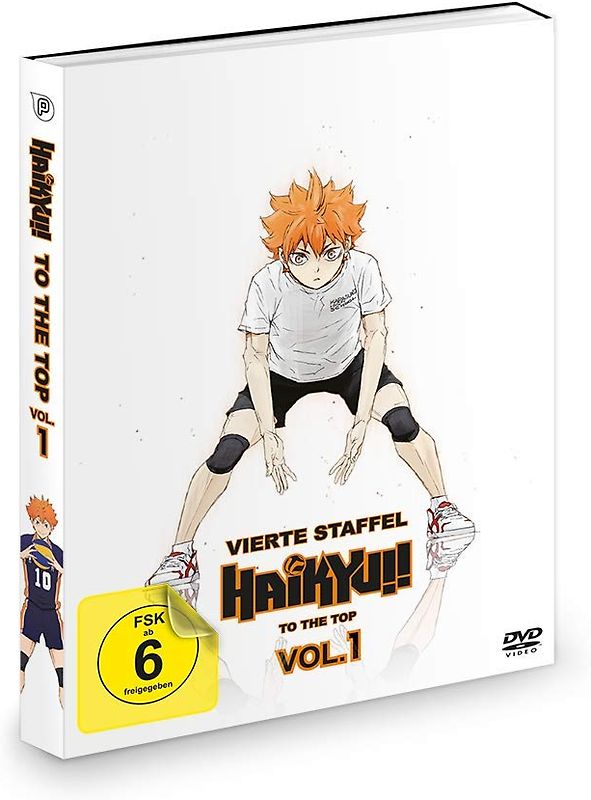 Haikyu!!: To the Top - Staffel 4 - Vol.1 + OVAs - Der Weg des Balls & An Land vs. In der Luft DVD