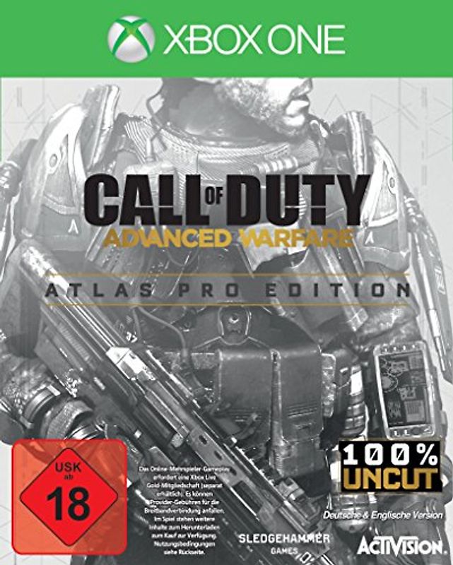 Call of Duty: Advanced Warfare [Atlas Pro Edition inkl. Steelbook, Soldatenhandbuch] Xbox One