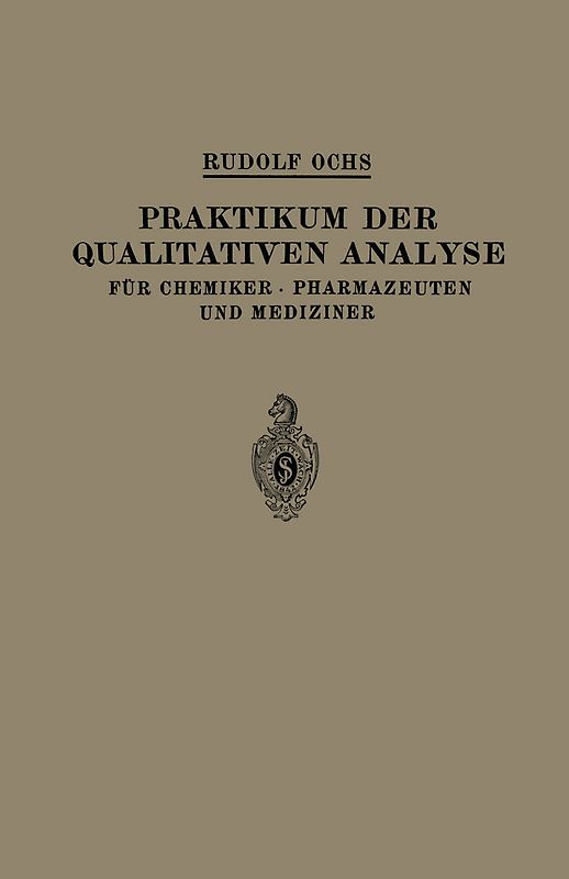 Praktikum der Qualitativen Analyse