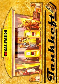 Gas Station - Tankheft - Tankbuch - Fahrtenbuch für alle KFZ inkl. Kontrollen für Öl und Reifendruck