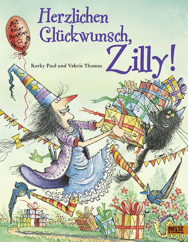 Herzlichen Glückwunsch, Zilly. Vierfarbiges Bilderbuch