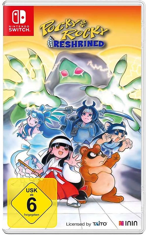 Pocky & Rocky Reshrined Nintendo Switch