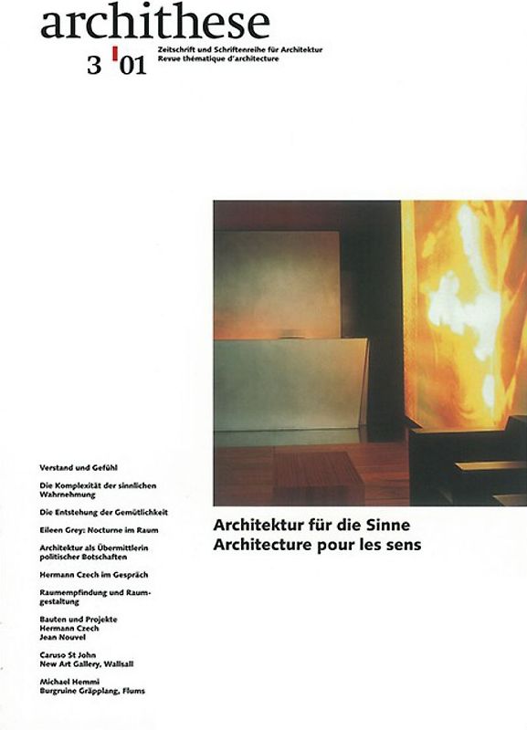 Architektur für die Sinne