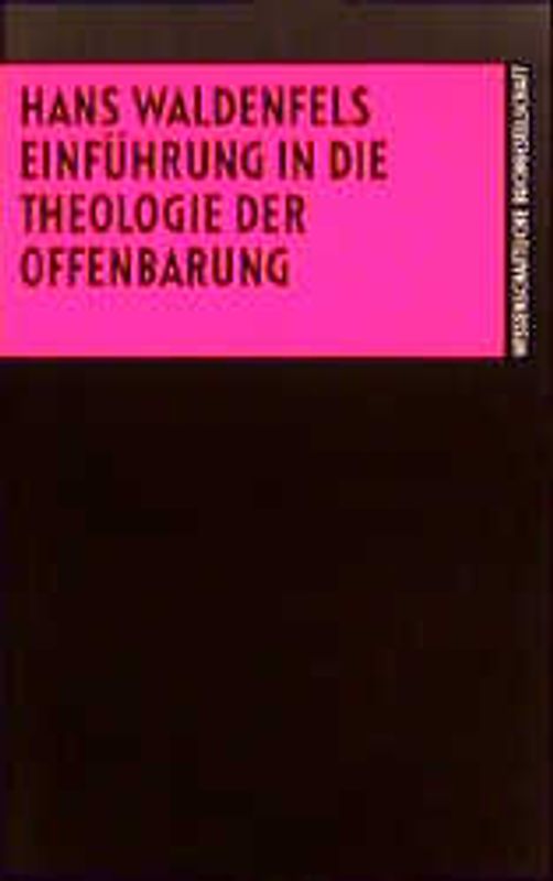 Einführung in die Theologie der Offenbarung
