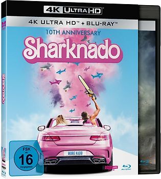 Sharknado - Extended 4K Edition (rosa Limited Ed.) 4K Ultra HD Blu-ray