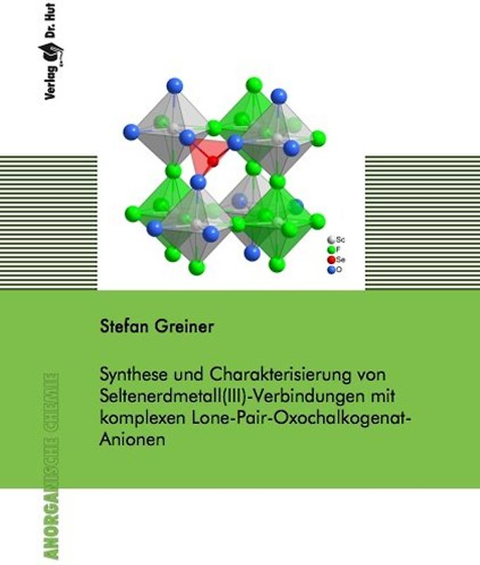 Synthese und Charakterisierung von Seltenerdmetall(III)-Verbindungen mit komplexen Lone-Pair-Oxochalkogenat-Anionen