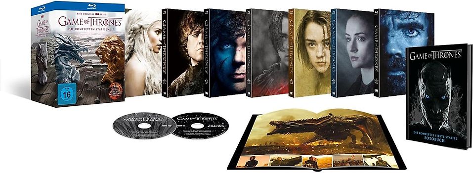 Game of Thrones: Die kompletten Staffeln 1-7 [Limited Edition,35 Discs] Blu-ray Disc