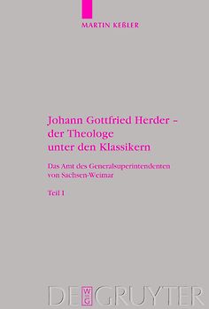 Johann Gottfried Herder - der Theologe unter den Klassikern