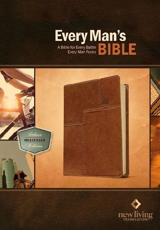 Every Man's Bible-NLT Deluxe Messenger
