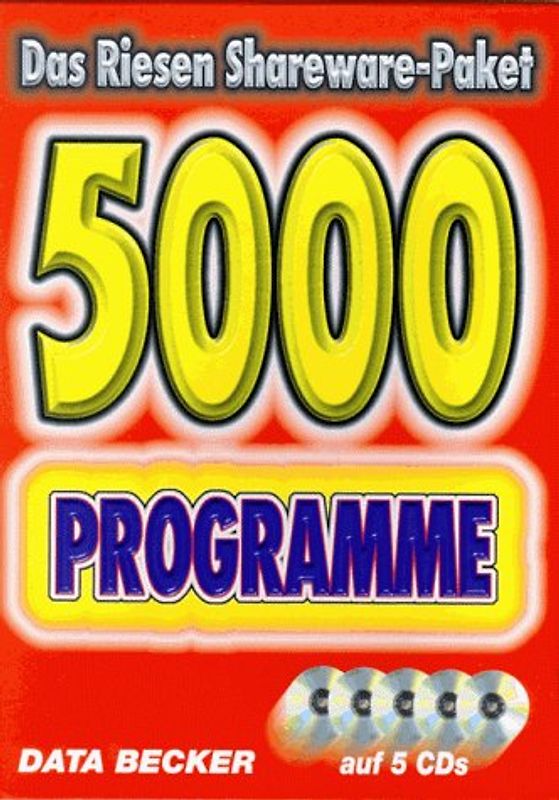 Das Riesen Shareware Paket 5000 Programme