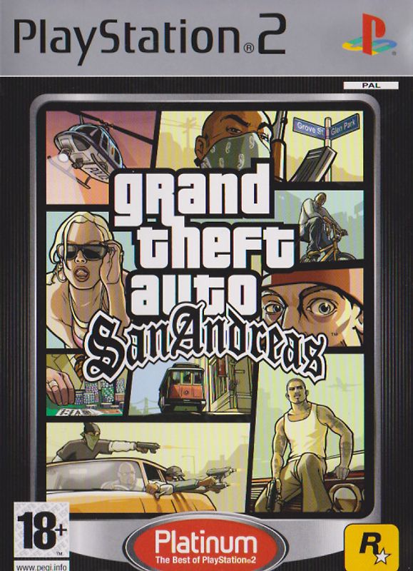 Grand Theft Auto: San Andreas [Platinum, Internationale Version] PlayStation 2