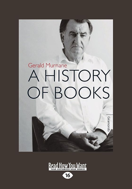 A History of Books - Gerald Murnane [Paperback]