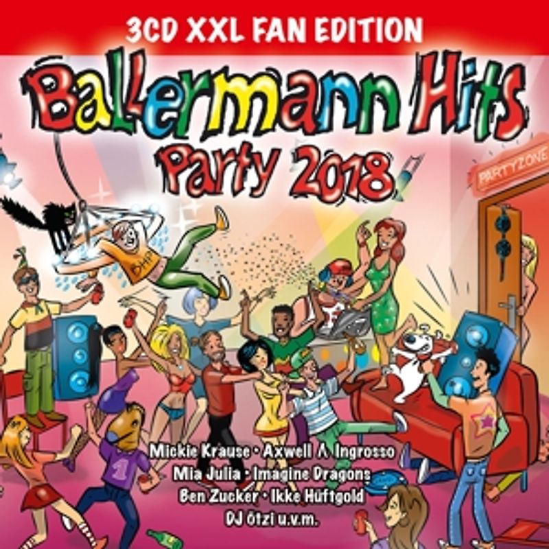 Various - Ballermann Hits Party 2018 (XXL Fan Edition) [3 CDs]