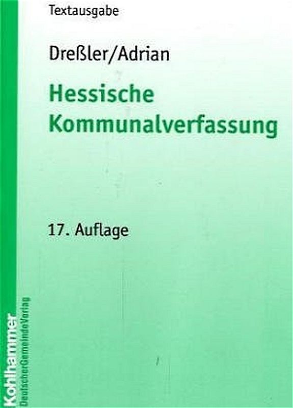 Hessische Kommunalverfassung